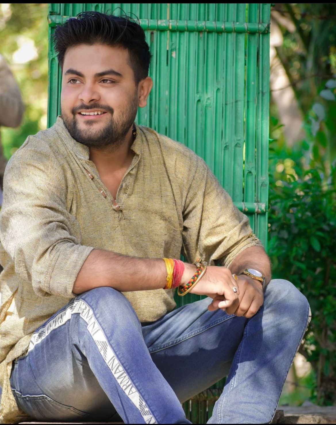 Alok Kumar Poet cultural profile photograph