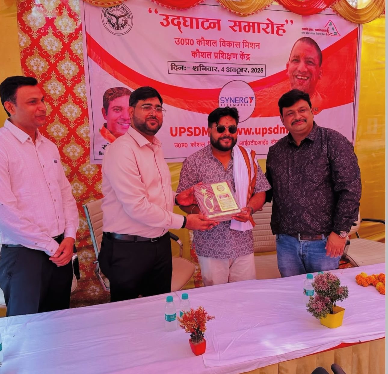 Alok Kumar Poet cultural event photograph