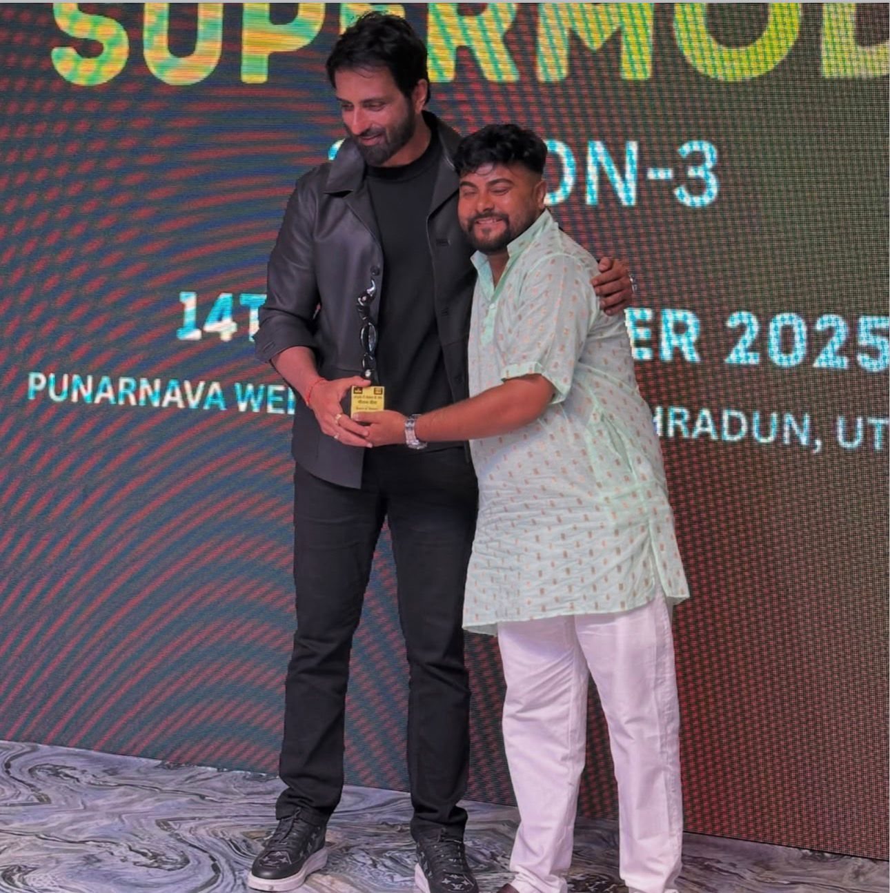 Rashtriya Geetkar Alok Kumar award ceremony photograph